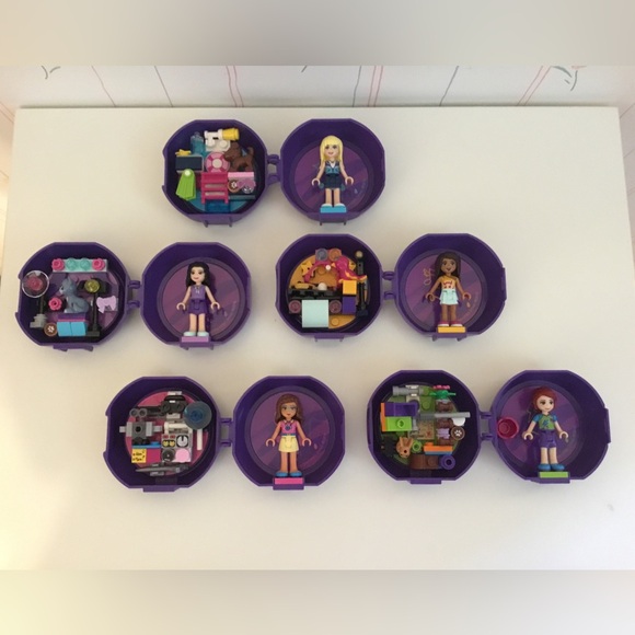 5 lego friends pods - Picture 2 of 2